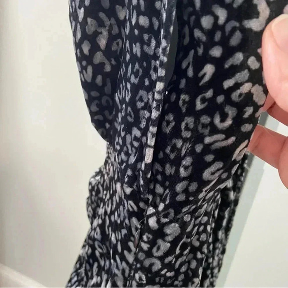 NWT Ramy Brook Lennon Velvet Leopard Print Dress size 2 - Picture 7 of 15